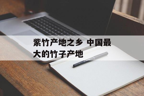 紫竹产地之乡 中国最大的竹子产地-第1张图片-